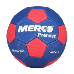 М'яч гандбольний Merco Premier handball ball розмір 3, синьо-червоний