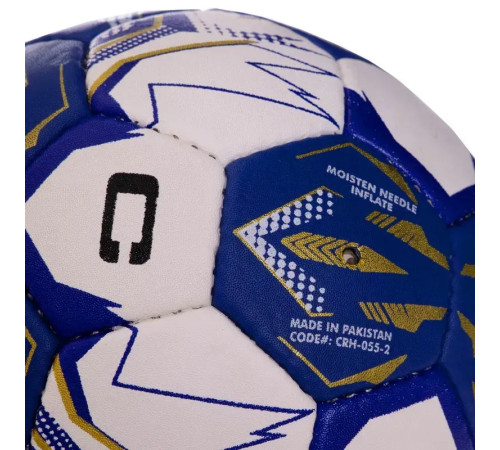 М'яч гандбольний CORE розмір 2, біло-синій