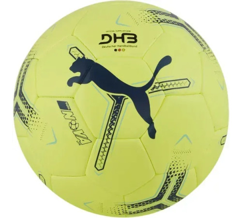 М'яч гандбольний Puma NOVA Lite розмір 1, зелено-чорний