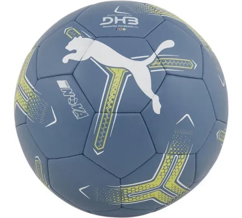 М'яч гандбольний Puma NOVA Training розмір 3, синьо-жовтий