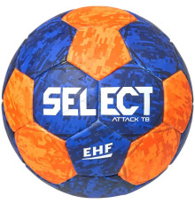 М'яч гандбольний SELECT HB Attack TB v22 розмір 1, синьо-оранжевий