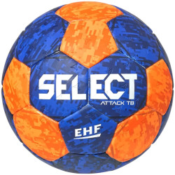 М'яч гандбольний SELECT HB Attack TB v22 розмір 1, синьо-оранжевий
