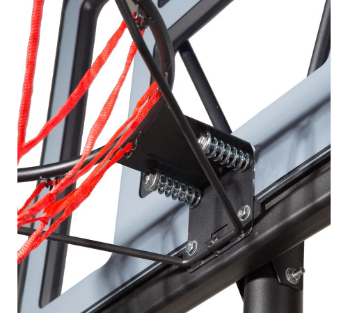 Стійка баскетбольна NILS ZDKA21 305 см, чорно-сіра