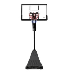 Стійка баскетбольна NILS ZDK024 317 см, чорно-біла