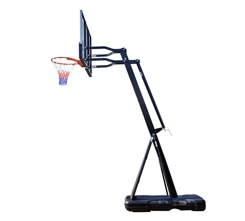 Стійка баскетбольна регульована inSPORTline Dunkster III 305 см, чорно-біла