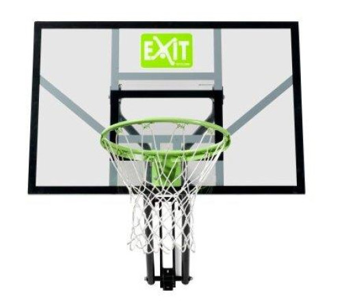 Щит баскетбольний Exit Toys 116 х 108 см, чорно-зелений