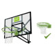 Щит баскетбольний Exit Toys 116 х 108 см, чорно-зелений