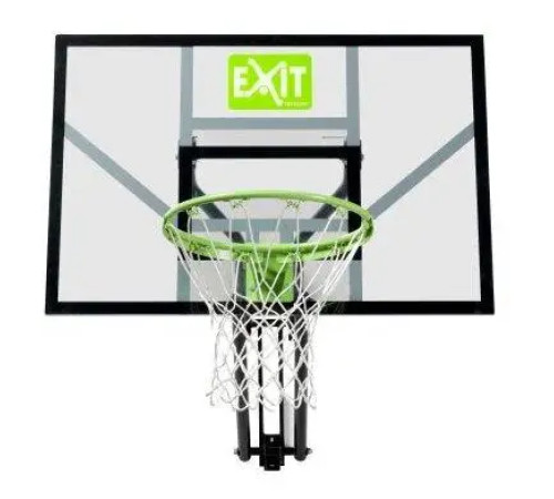 Щит баскетбольний Exit Toys 116 х 108 см, чорно-зелений