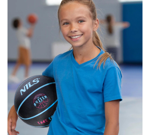 М'яч баскетбольний NILS NPK251 BUZZER, розмір 5