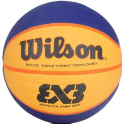 М'яч баскетбольний Wilson Fiba 3X3 розмір 6, оранжево-синій