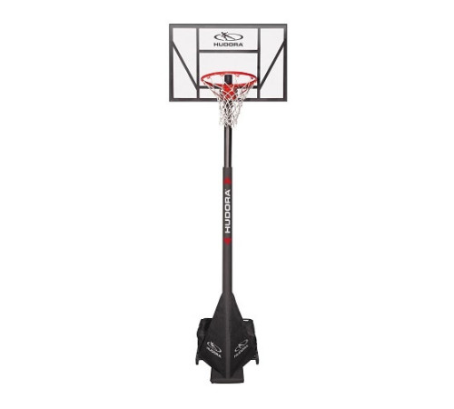 Стійка баскетбольна Hudora Competition Pro 230–305 см, чорна