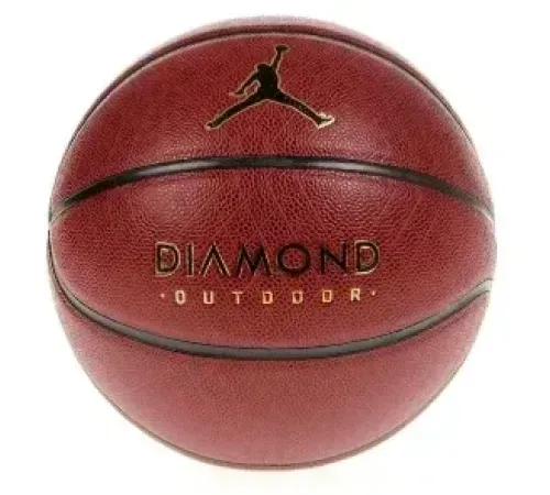 М'яч баскетбольний Nike JORDAN DIAMOND OUTDOOR 8P DEFLATED розмір 7, червоний
