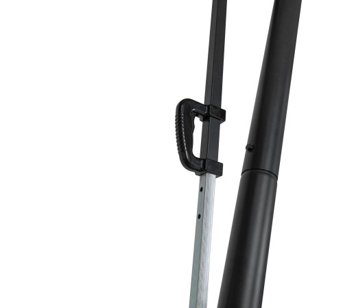 Стійка баскетбольна VIRTUFIT PREMIUM 245-305 см, чорно-біла