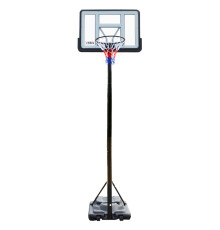 Стійка баскетбольна SBA S021A 305 см, чорно-біла