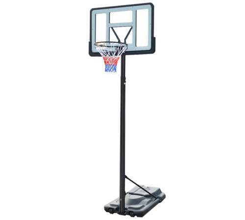 Стійка баскетбольна SBA S021A 305 см, чорно-біла