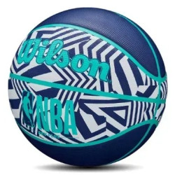 М'яч баскетбольний Wilson NBA DRV PLUS DAZZLE CAMO BSKT INDIGO розмір 5