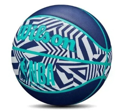 М'яч баскетбольний Wilson NBA DRV PLUS DAZZLE CAMO BSKT INDIGO розмір 5