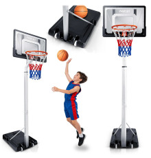 Стійка для баскетболу Neo‑Sport NS‑281 150-260 см, чорна