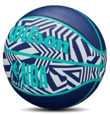 М'яч баскетбольний Wilson NBA DRV PLUS DAZZLE CAMO BSKT INDIGO розмір 6 