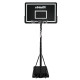 Стійка баскетбольна VIRTUFIT 145-305 см, чорно-біла