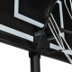 Стійка баскетбольна VIRTUFIT 145-305 см, чорно-біла