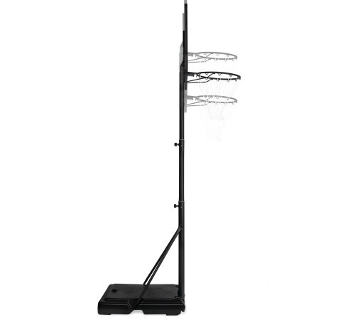 Стійка баскетбольна VIRTUFIT 145-305 см, чорно-біла