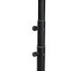Стійка баскетбольна VIRTUFIT 145-305 см, чорно-біла