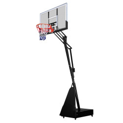 Стійка баскетбольна inSPORTline Cleveland Steel III, чорно-біла