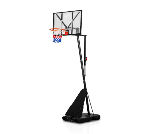 Стійка для баскетболу Neo‑Sport NS‑284 160-305 см, чорна