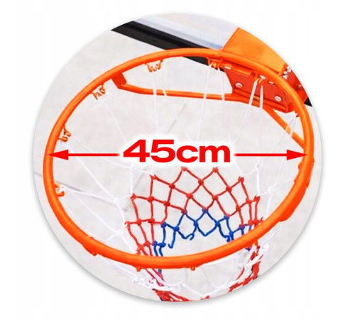 Стійка для баскетболу Neo‑Sport NS‑284 160-305 см, чорна