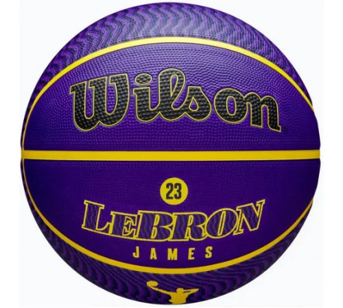 М'яч баскетбольний Wilson NBA PLAYER ICON OUTDOOR BSKT LEBRON NE розмір 7