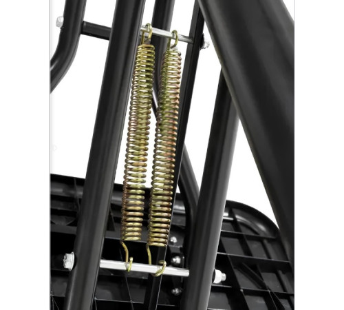 Стійка баскетбольна EXIT Galaxy 365 см, чорно-зелена