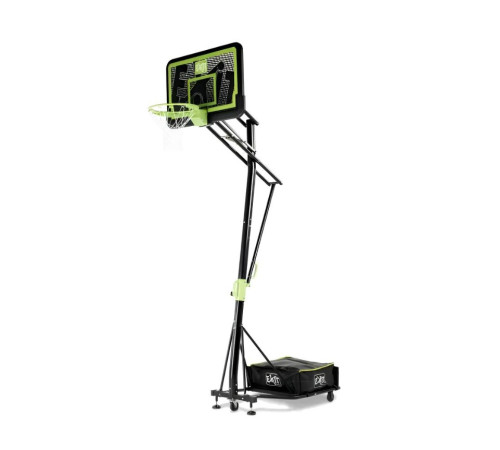 Стійка баскетбольна EXIT Galaxy 363 см, чорно-зелена