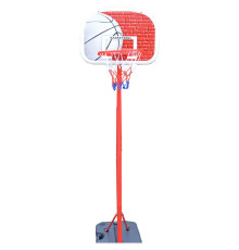 Стійка баскетбольна MASTER Kid 140 см, червоно-біла