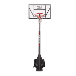 Стійка баскетбольна Hudora 71646 COMPETITION PRO 305 см, чорно-біла