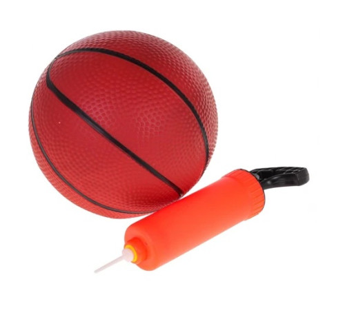 Щит баскетбольний Ramiz LC40303-3 30 x 40 см, м'яч + насос, чорно-сірий