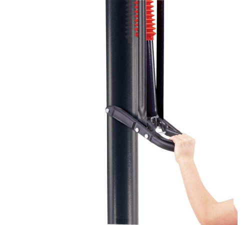 Стійка баскетбольна LIFETIME 52' SAN ANTONIO 71286 304 см, чорно-сіра