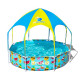 Басейн каркасний дитячий Steel Pro Frame Pool Bestway 56432 244x51 см