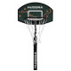 Стійка баскетбольна Hudora 71756 Playoff 205 см, чорна