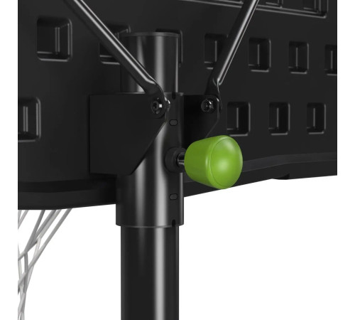 Стійка баскетбольна EXIT NovaStar 385 х 106 см, чорно-біла