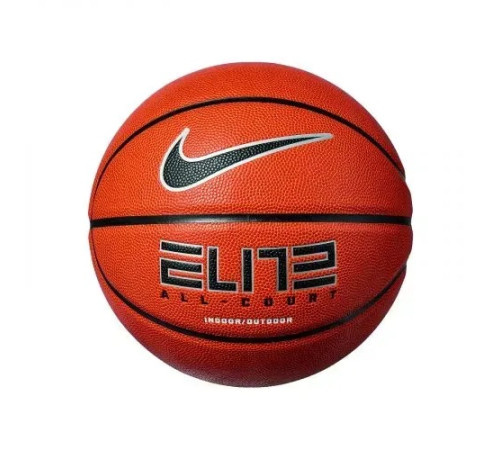 М'яч баскетбольний Nike ELITE ALL COURT 8P 2.0 DEFLATED розмір 7, оранжевий