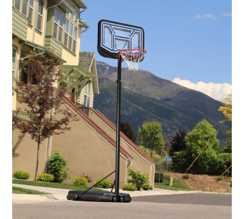 Стійка баскетбольна LIFETIME 44' LOGAN 90819 304 см, чорно-синя