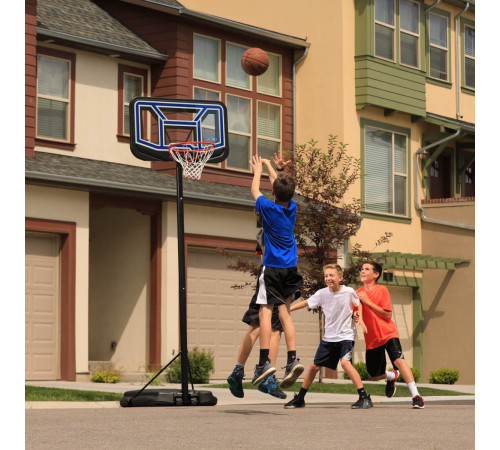 Стійка баскетбольна LIFETIME 44' LOGAN 90819 304 см, чорно-синя