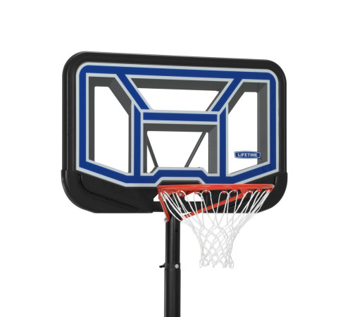 Стійка баскетбольна LIFETIME 44' LOGAN 90819 304 см, чорно-синя