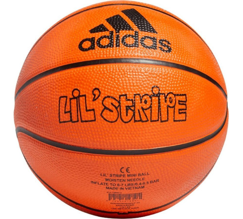 М'яч баскетбольний Adidas Lil Stripe Mini помаранчевий HM4973, розмір 3