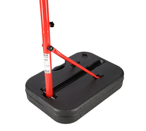 Стійка баскетбольна NILS ZDK881G 140 см, червоно-біла