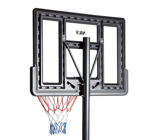 Стійка баскетбольна NILS ZDK321 305 см, чорно-сіра