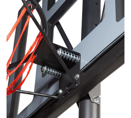 Стійка баскетбольна NILS ZDK321 305 см, чорно-сіра