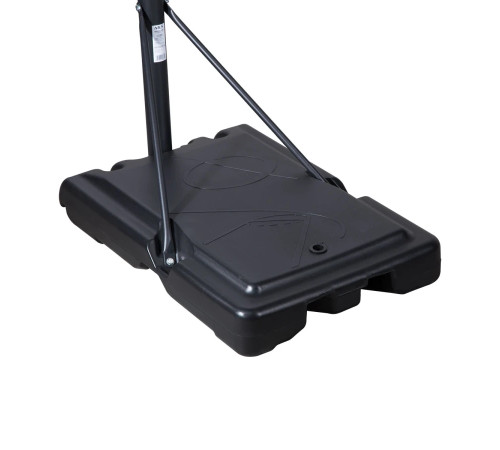 Стійка баскетбольна NILS ZDK321 305 см, чорно-сіра