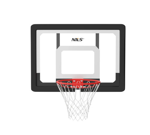 Щит баскетбольний NILS TDK010 81 х 58 см, чорно-білий